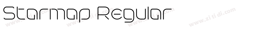 Starmap Regular字体转换 Starmap Regular字体转换